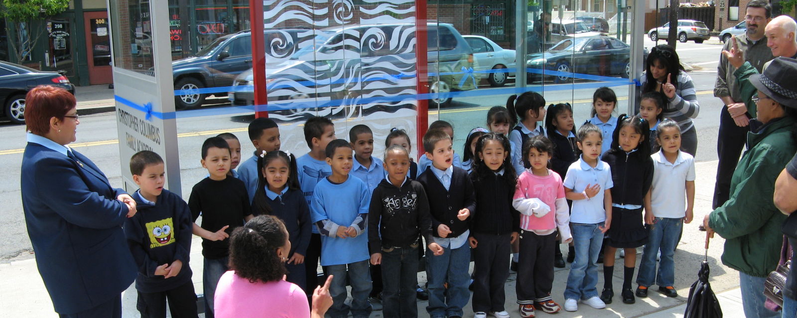 Result  Resonating with the ecology of the city, strategies such as a new bus stop, sidewalk improvements and facade grants leveraged the vibrancy of the new school to resuscitate the entire community. 