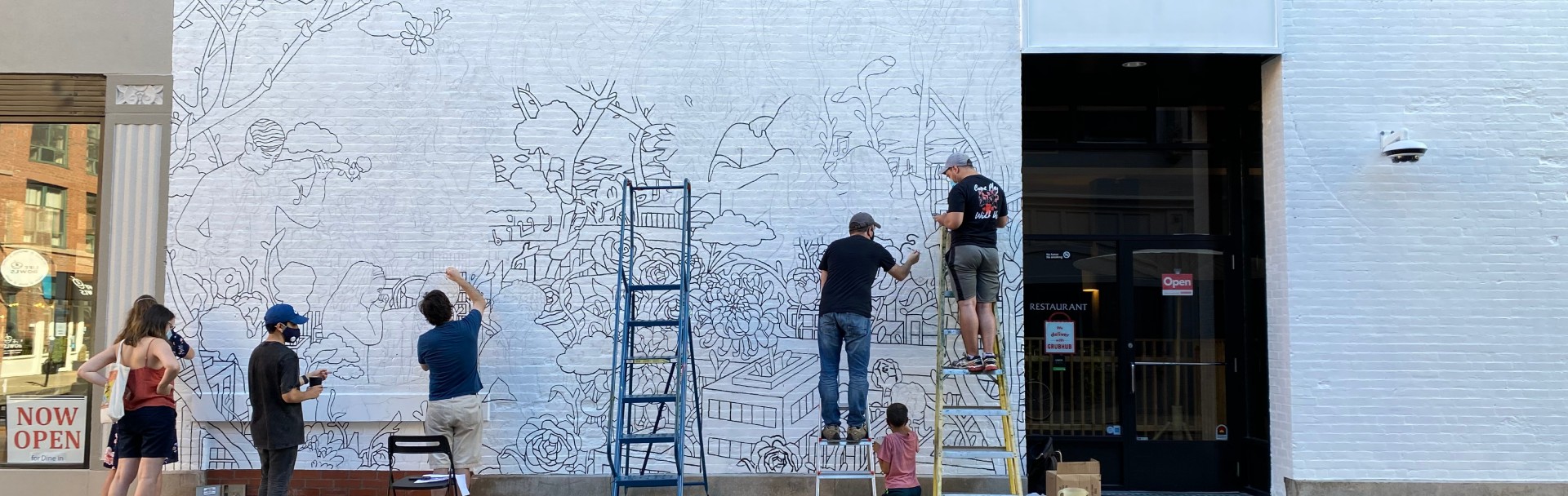 Murals Breathe Life Into Changing Ninth Square